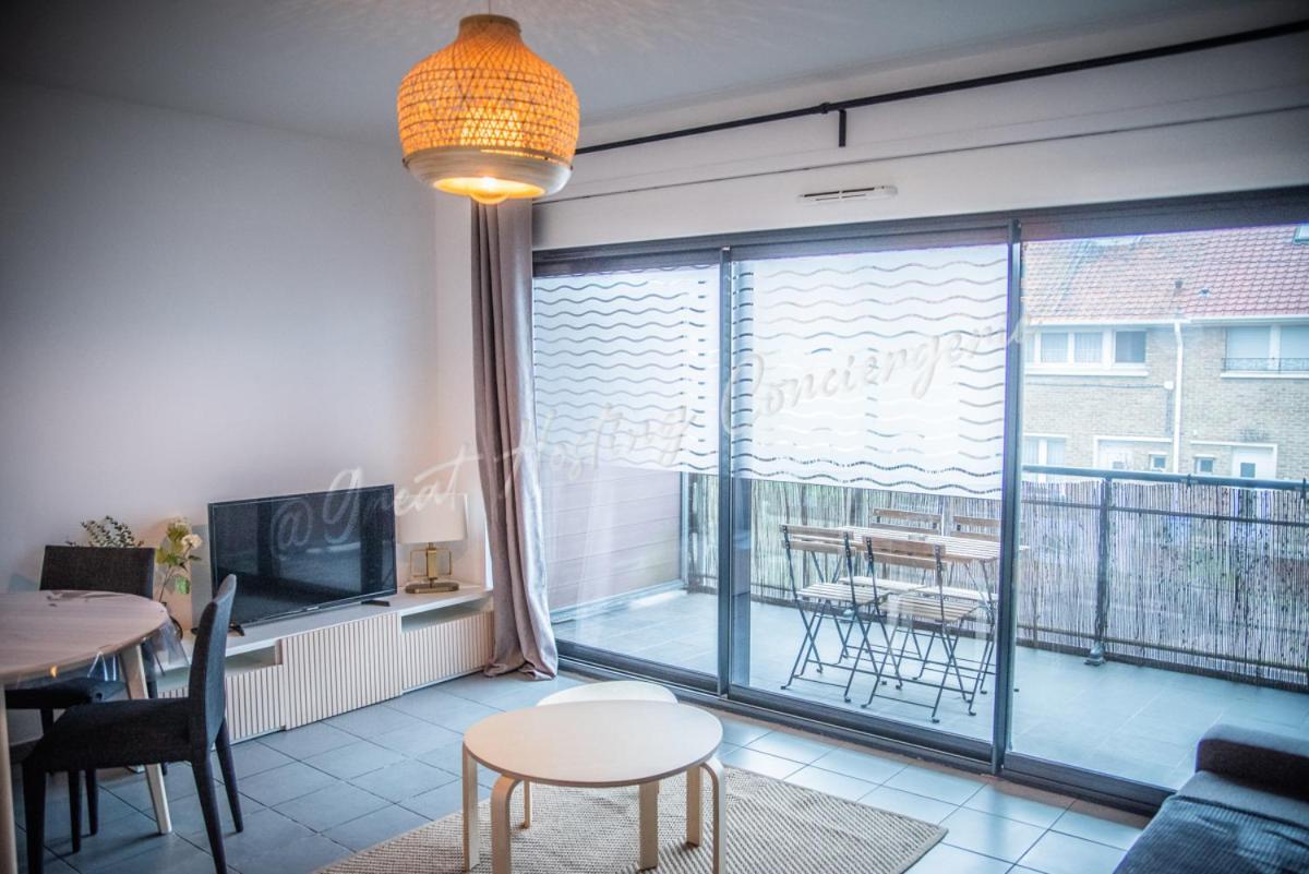 Le Samelie, Superbe Appartement Bray-Dunes Avec Stationnement Privatif Exteriör bild
